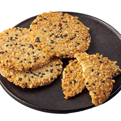 ごまと落花生のうす焼き菓子 イメージ写真